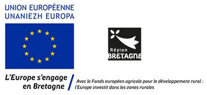 logo union européenne et région bretagne